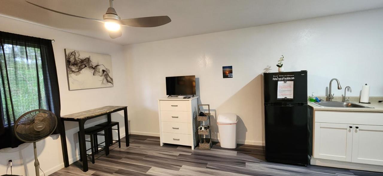 #4 New! Cozy Private Studio! Self Checkin Studio Apt Keaau Esterno foto